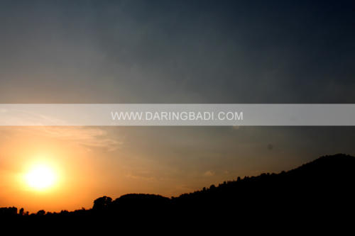 DBH06 - Sunset from Hill top resort